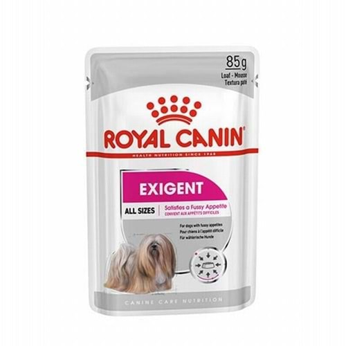 Royal Canin Exigent Seçici Köpek Konservesi 85Gr