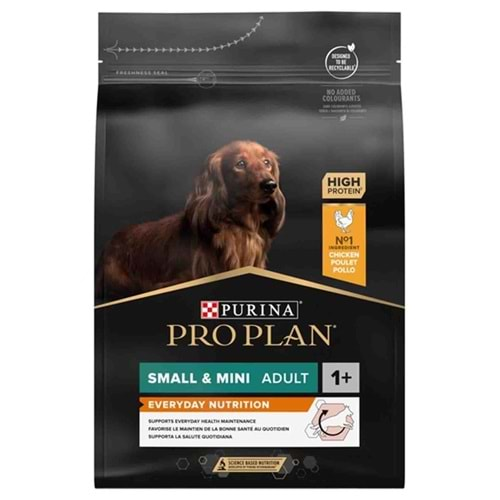 Pro Plan Tavuklu Küçük Irk Yetişkin Köpek Maması 3Kg