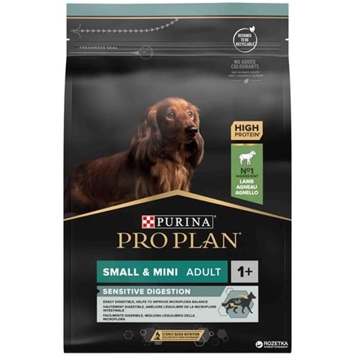 Pro Plan Kuzu Etli Küçük Irk Yetişkin Köpek Maması 3Kg