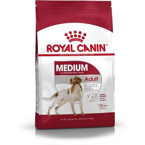 Royal Canin Medium Adult Orta Irk Yetişkin Köpek Maması 15Kg