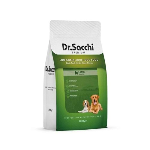 DR Sacchi Yetişkin Köpek Maması Kuzu Etli 2 KG