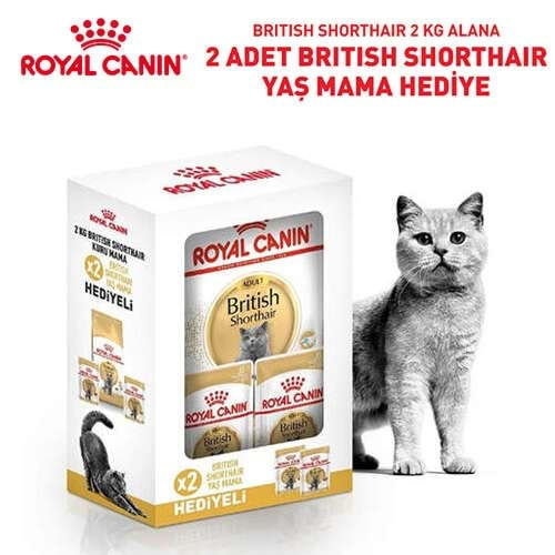 Royal Canin Britısh Bundle 2x85gr Pounch Hediye