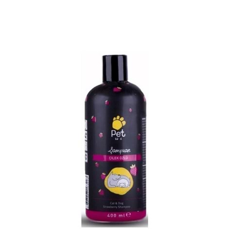 Pet Love Çilek Özlü Köpek Şampuanı 400ml