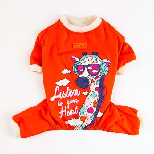 Pawstar Orange Giraffe-L