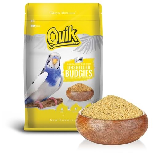 Quik Kabuksuz Muhabbet Kuşu Yemi 400gr