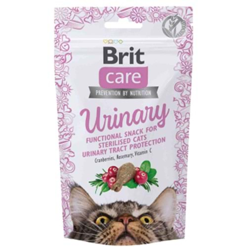 Brit Care Snack Urinary İdrar Sağlığı Destekleyici Kedi Ödül Maması 50gr