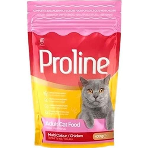 PROLİNE ADULT CAT FOOD CHICKEN MULTICOLOR 400GR