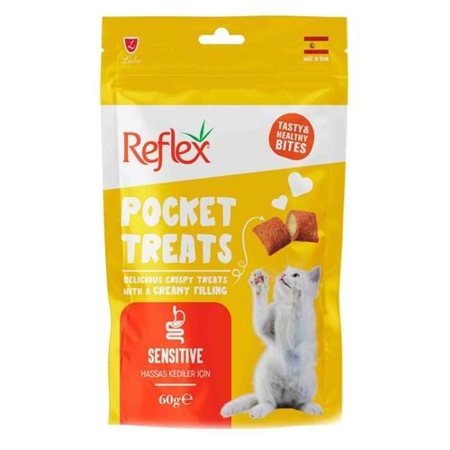 REFLEX POCKET TREATS SENSİTİVE 60G