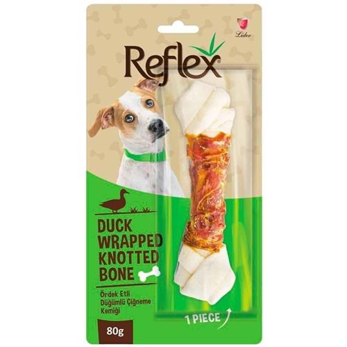 REFLEX ÖRDEK ETLİ DÜĞÜMLÜ KEMİK 80GR