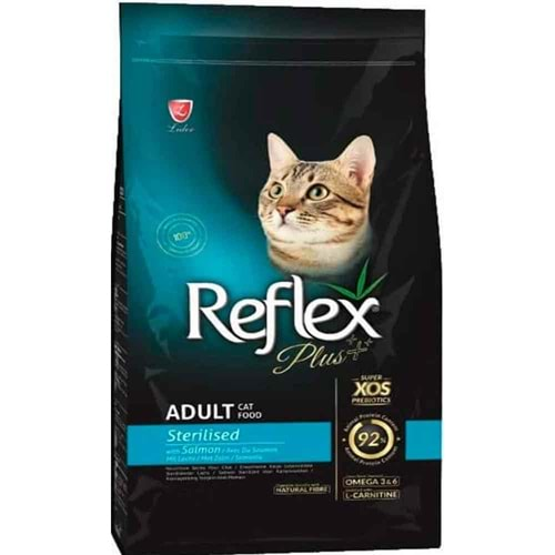 REFLEX PLUS CAT STERİLİSED SALMON 8 KG