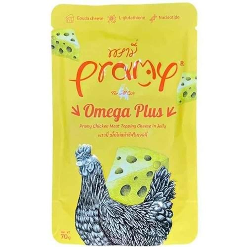 PRAMY JÖLE İÇİNDE TAVUKLU VE PEYNİRLİ 70G