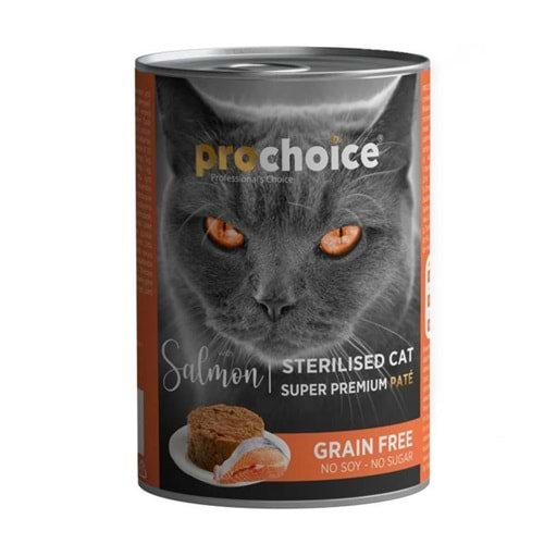 Prochoice Somonlu Kısırlaştırılmış Pate Konserve 400gr