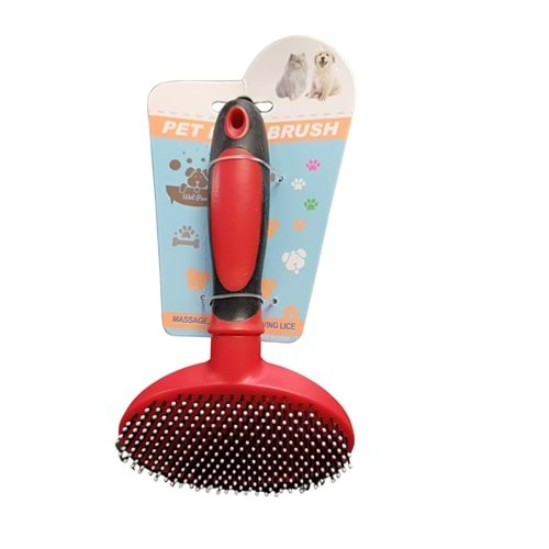 Pet Bath Brush Kedi Köpek Tarağı Silikon Uçlu