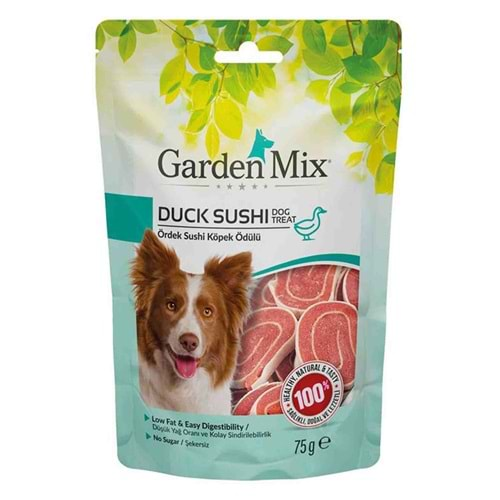 Garden Mix Ördekli Sushi Kemik Köpek Ödülü 75gr