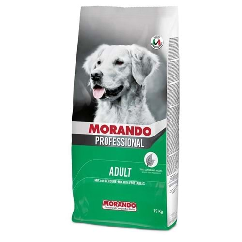 Morando Sebze Karışımlı Yetişkin Köpek Maması 15KG