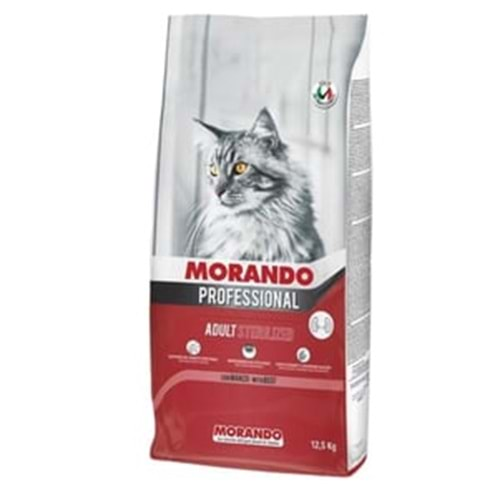 Morando Biftekli Kısırlaştırılmış Kedi Maması 12.5 KG