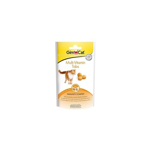 GimCat Multivitamin Şekersiz Kedi Ödül Maması 40gr