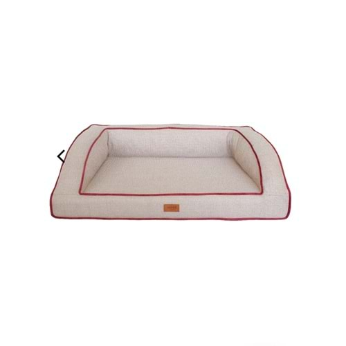 Lepus Sofa Bed Kedi Köpek Yatağı Krem 54*77