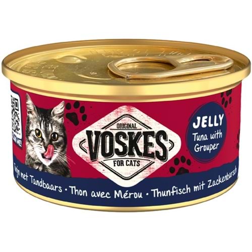 VOSKES TON BALIĞI ve ORFOZ KEDİ KONSERVESİ 85GR