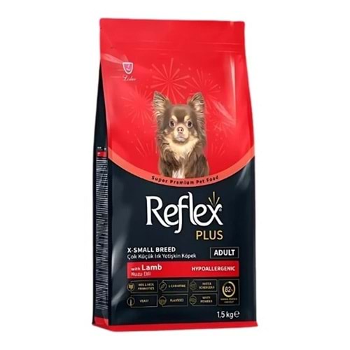 Reflex Plus Hipoalerjenik Kuzulu Çok Küçük Irk Yetişkin Köpek Maması 1,5kg