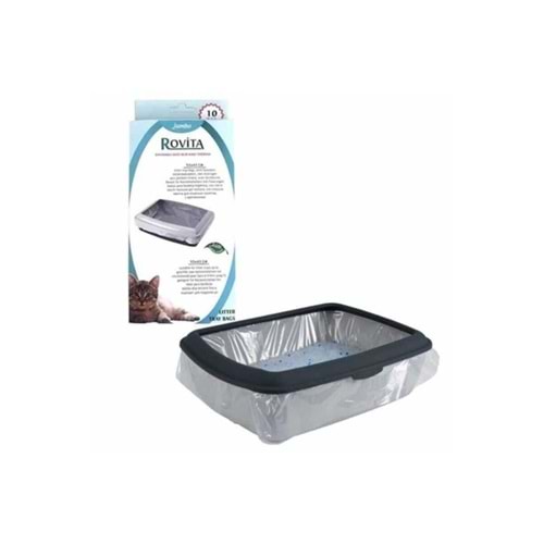 Rovita Kedi Kum Kabı Torbası 55x43 cm 10'lu