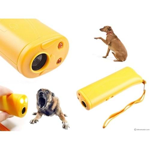Ultrasonik Köpek Kovucu ve Eğitim Cihazı