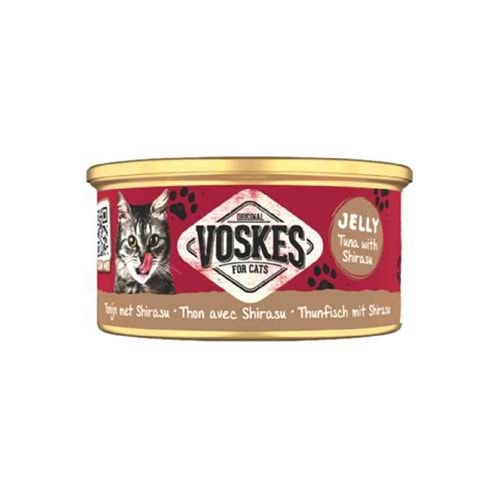 Voskes Ton Balığı ve Şirasu Kedi Konservesi 85gr