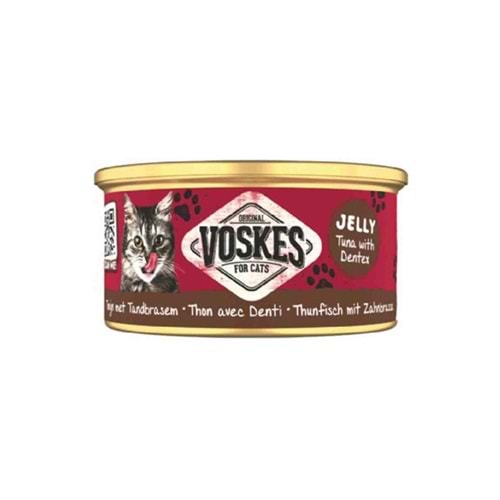 VOSKES TON BALIĞI VE SİNAGRİT KEDİ KONSERVESİ 85 GR