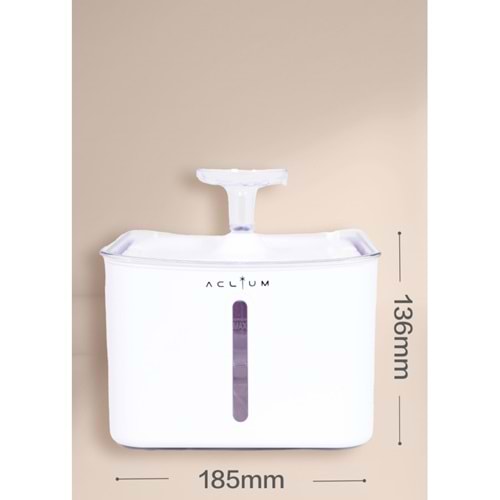 Aclıum Kedi Su Sebili 2,4 lt