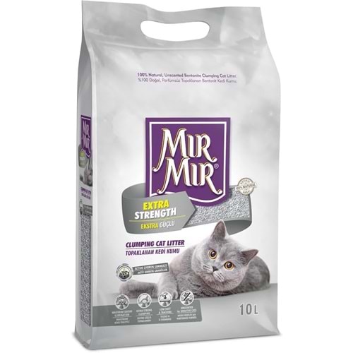 Mırmır Aktif Karbonlu Kedi Kumu 10 Litre