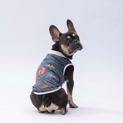 Pawstar Lacivert Space Time Tişört XL Beden