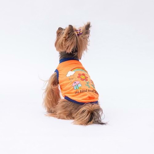 Pawstar Neon Turuncu Be Kind Tişört XL Beden