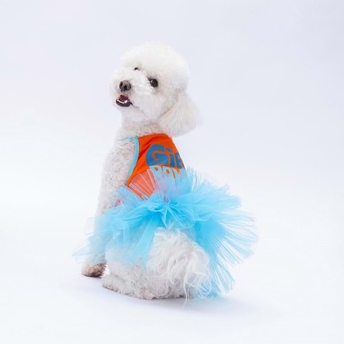 Pawstar Turuncu Girl Power Elbise S Beden