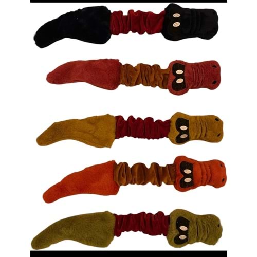 Akordion Sesli Peluş Timsah