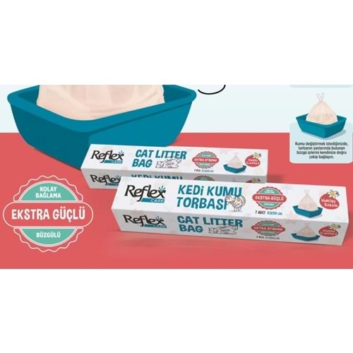 Reflex Care Kedi Kumu Torbası 7Adet 82*50cm