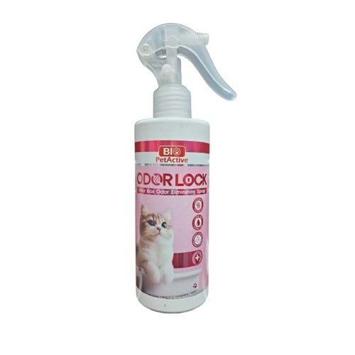 BİOPET ACTİVE ODOR LOCK KEDİ KUMU KOKU HAPSEDİCİ 250ML