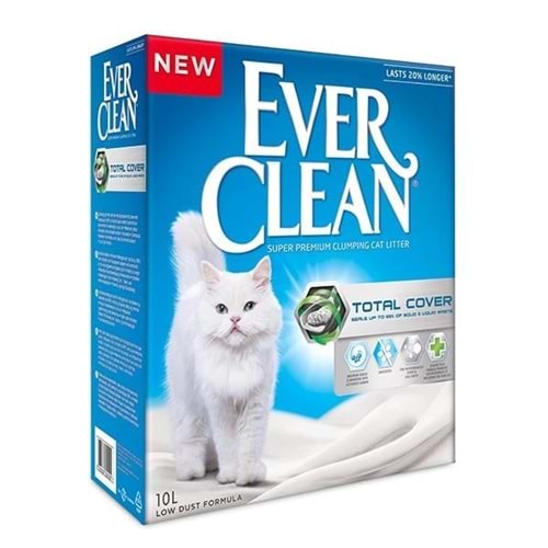 Ever Clean Total Cover Koku Önleyici Kedi Kumu 10lt