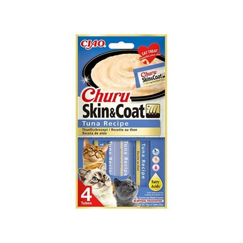 Ciao Churu Skin&Coat -Cilt ve Tüy Sağlığı- Ton balıklı Ödül Maması