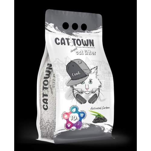Cat Town Activated Carbonlu Bentonit Kedi Kumu 10 Lt