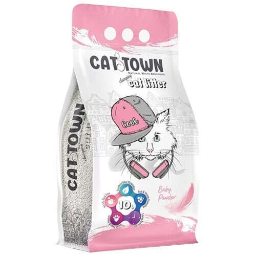 Cat Town Baby Powder Bentonit Kedi Kumu 10 Lt