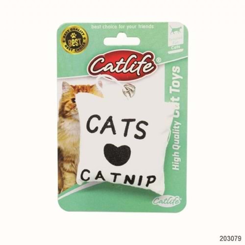 Catlife Zilli Catnipli Yastık Kedi Oyuncağı