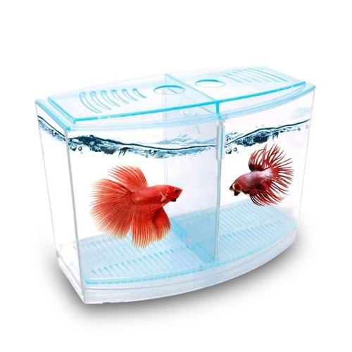 ATLANTİK İKİLİ BETA KABI 9*19*14 CM 1800 ML