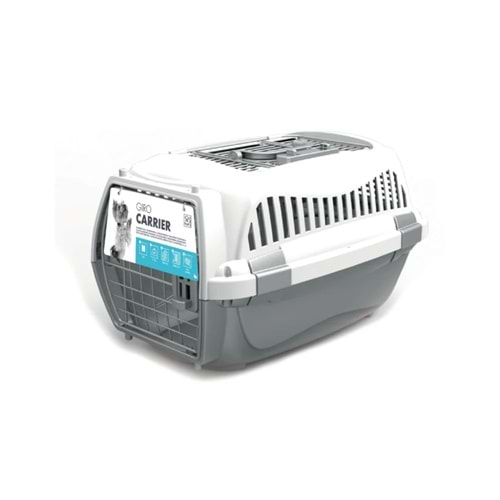 M-Pets Giro Carrier Kedi Köpek Taşıma Çantası Small Bej-Beyaz