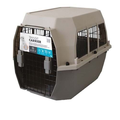 M-Pets Transit Carrier Lata Köpek Taşıma Çantası 60x40x33cm (Kahverengi) [S]