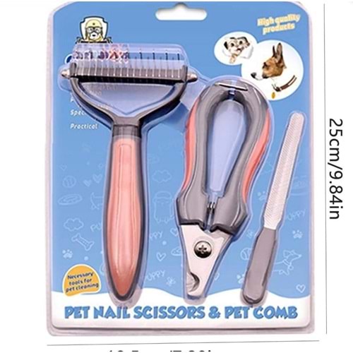 Kedi Köpek Bakım Seti