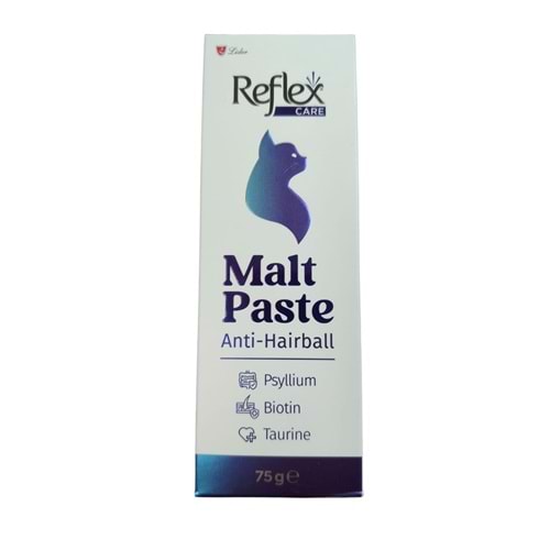 Reflex Malt Paste 75 Gr Kedi Tüy Yumağı Önlemeyi Destekleyen Malt Macunu