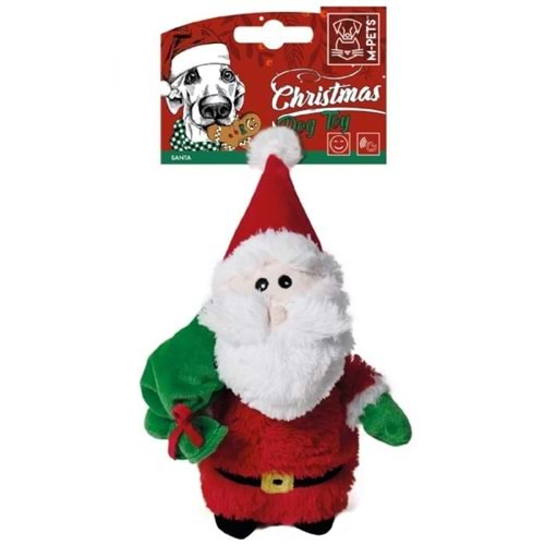 M-Pets Christmas Santa Köpek Oyuncağı 20x10x7cm