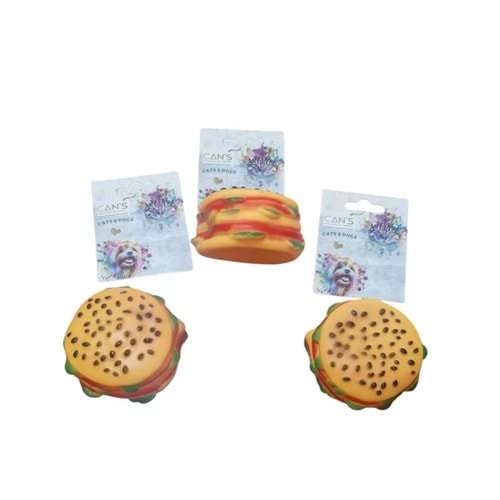Cans Öten Hamburger Oyuncak 7 cm