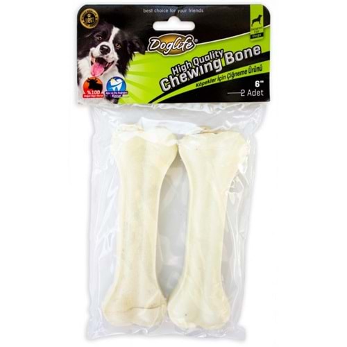 DOGLİFE PRESS KEMİK WHİTE 80GR/AD. 2Lİ