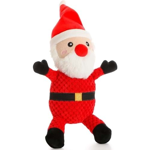 M-Pets Christmas Ödül Hazneli Noel Baba Köpek Oyuncağı 24x19x10cm